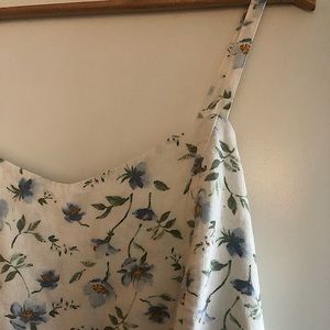 Old Navy Floral Cropped Jumpsuit